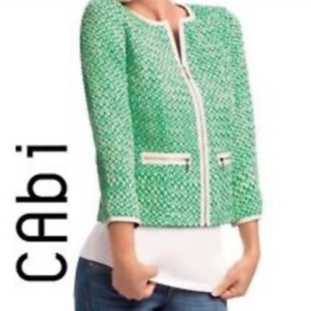 CAbi Clover tweed jacket
